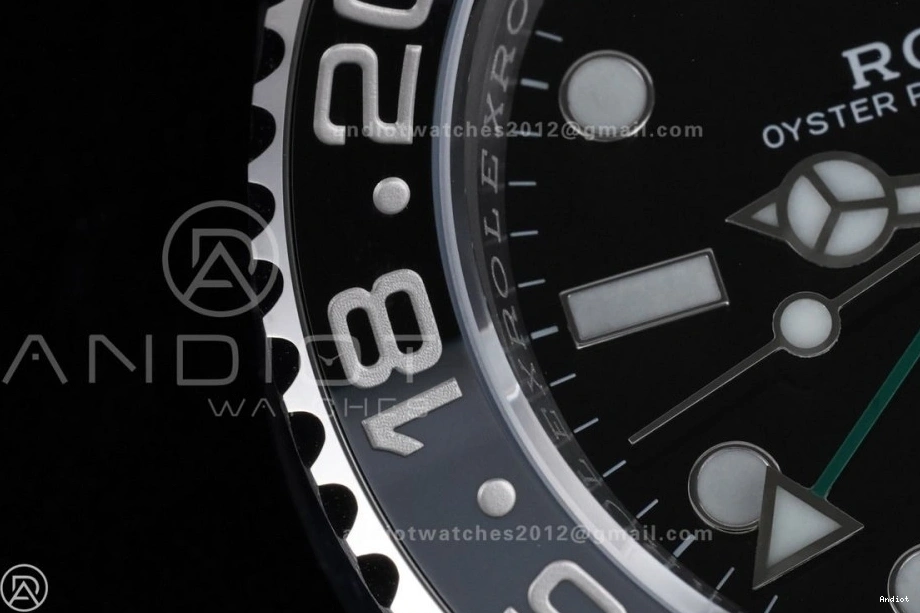 GRNR 126710 1:1 Bracelet Edition II Oyster SH3285 New GMT-Master V2 Gray Ceramic 904L Bruce Black Best on ARF Wayne 0304